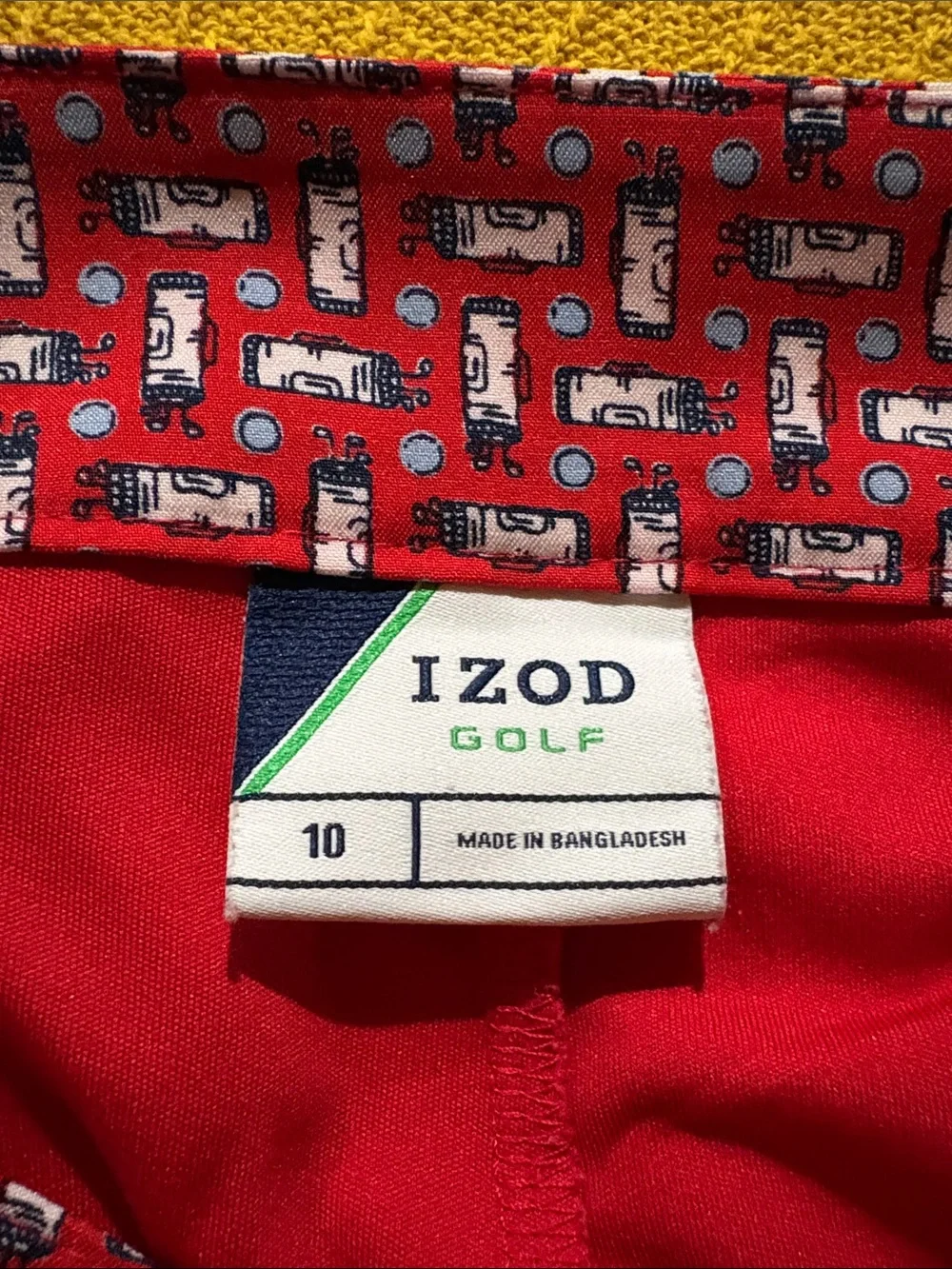 Izod golf skirt